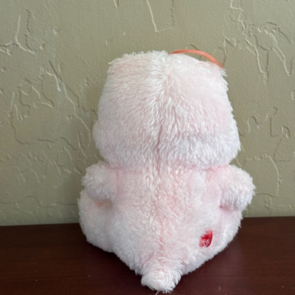Cheer Bear Care Bear Pink W/ Rainbow Plush Toy Stuffed Animal Vintage 1980s Mini - Picture 4 of 9